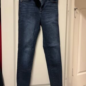 Abercrombie & Fitch Blue Skinny Jeans 27/4s